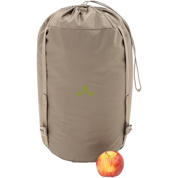 Трисезонний спальний мішок VAUDE Sioux 800 II (синій), синтетичний кокон для кемпінгу, діапазон температур 2°C – 8°C, 220x80 см