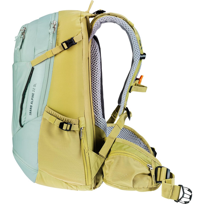 Жіночий велосипедний рюкзак Deuter Trans Alpine 22 SL 22 л (2024), морозно-зелений
