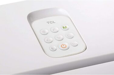 Мобільний кондиціонер з функцією обігріву 12000 BTU до 32 м² з витяжним шлангом 1,5 м, таймером і режимом осушення