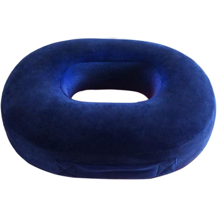 Подушка для сидіння Donut з вирізом для геморою на стілець, ортопедична для офісу, вагітних, післяпологового періоду, при ішіасі та кокцигодині