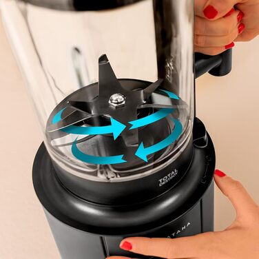 Стаціонарний блендер Cecotec Grand Katana 2700MAX Total Destroy Screen - 2700W, цифровий дисплей, 1,8 л, чорний