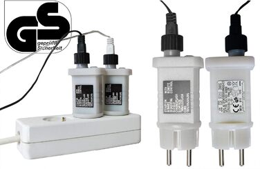 Гірлянда Gartenpirat 960 LED, тепле біле/бурштинове світло, для вулиці, 76 м, зелений кабель, таймер, пульт, режими, диммер