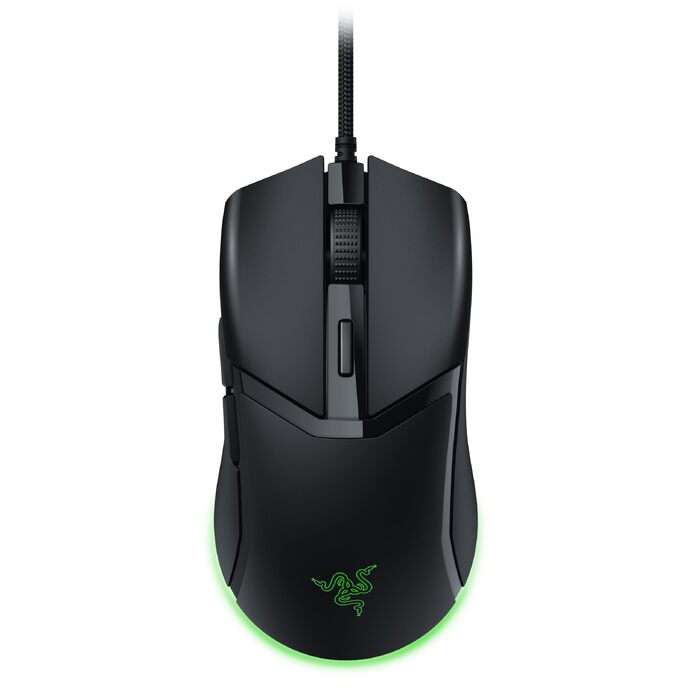 Ігрова миша Razer Cobra — легка дротова миша з Chroma RGB, оптичними перемикачами 3-го покоління, вага 57 г, чорна