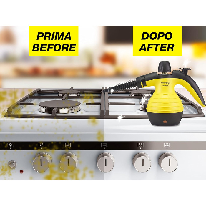 Парова швабра BEPER 50.700 для підлоги, диванів, килимів, 135°C, 350 мл, кабель 3 м