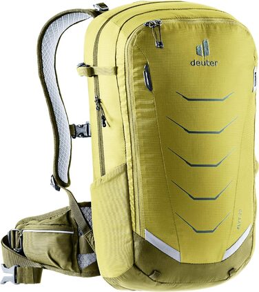 Велосипедний рюкзак Deuter Flyt 20 з протектором, зелений, 20 л