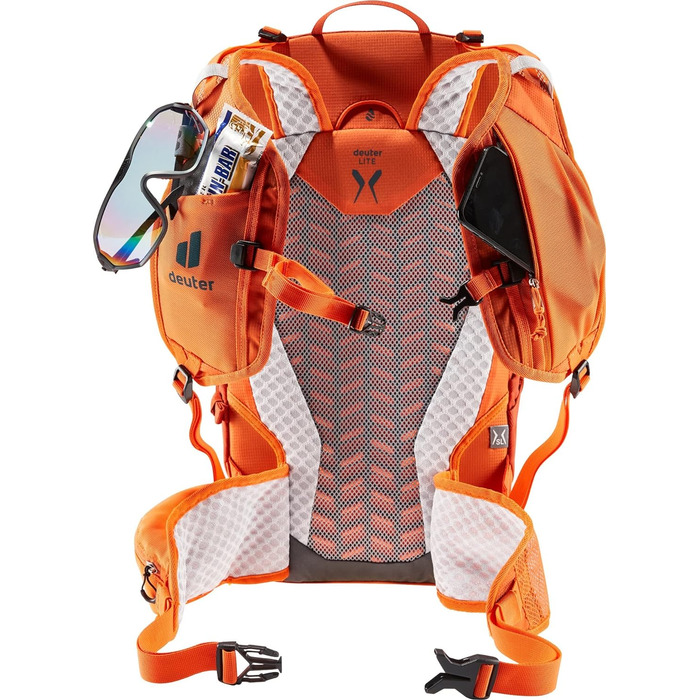 Жіночий легкий туристичний рюкзак Deuter Speed Lite 23 SL 23 л червоний-помаранчевий