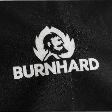 BURNHARD захисний чохол для гриля Fat FRED 156x129x92,5 см, універсальний водонепроникний чохол для барбекю, зимостійкий, з міцного матеріалу, UV-захист