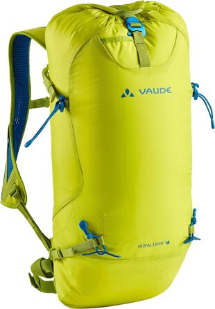 Унісекс рюкзак для походів VAUDE Rupal Light 18 л, яскраво-зелений, універсальний розмір