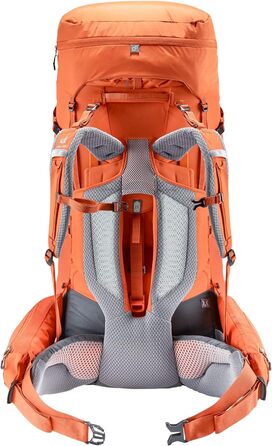 Жіночий трекінговий рюкзак Deuter Aircontact Core 65+10 SL, паприка-графіт, 65+10 л