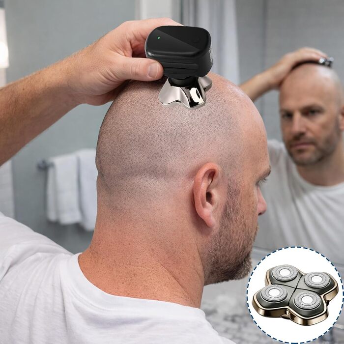 Замінна бритва для Skull Shaver Pitbull Gold Pro, Butterfly Kiss & Platinum: Головка бритви для гоління голови чоловікам, преміум-якість (1 шт.)