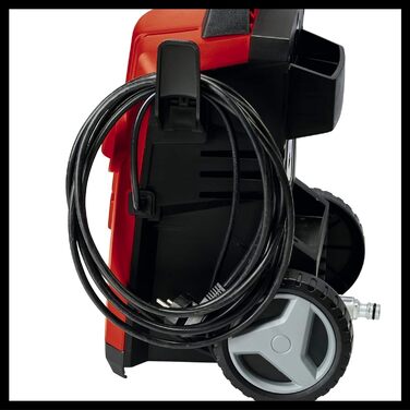 Мийка високого тиску Einhell TC-HP 130 (1500 Вт, 130 бар, модульна система Quick-Couple, шланг, пістолет, ланц, насадки, щітка, контейнер для миючого засобу)