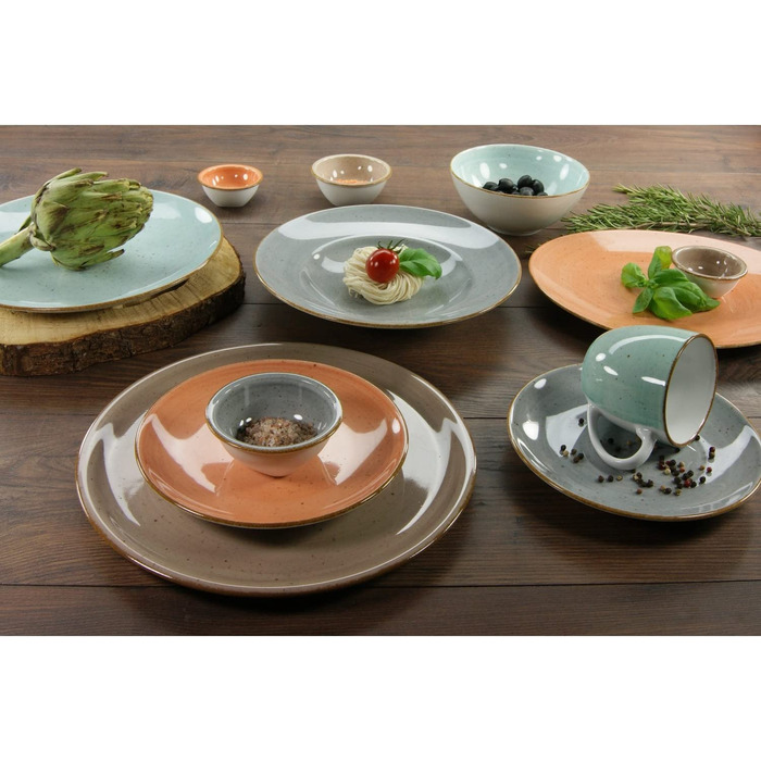 Набір посуду CreaTable Vintage Nature, капучино, 8 предметів, 200 мл