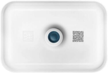 Вакуумний контейнер ZWILLING Fresh & Save, скло, розмір L, з вакуумною кришкою, колір Blue La Mer