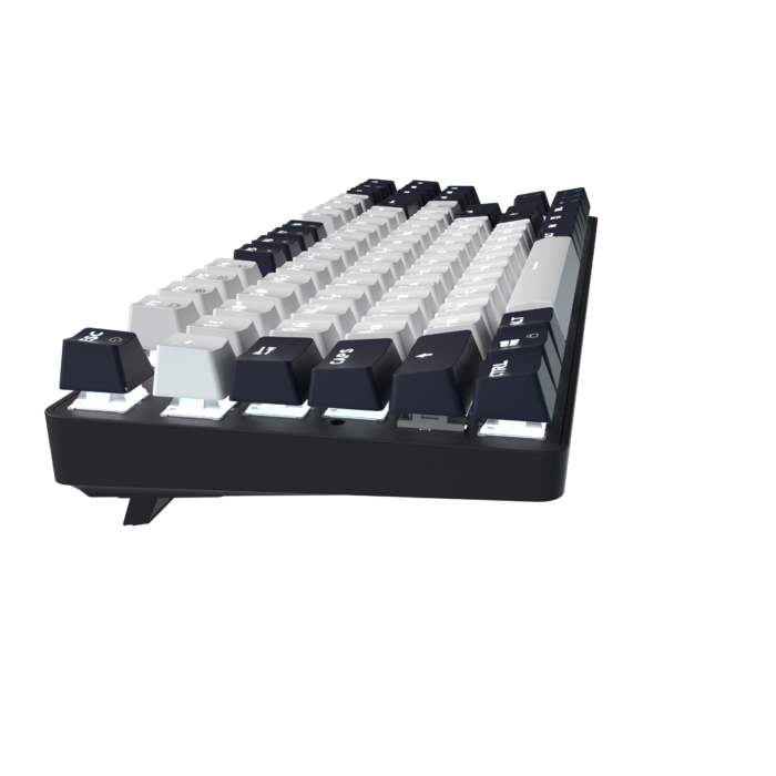 Дротова механічна клавіатура GamePro Genesis Metallic (MK110B) 87% Red switches