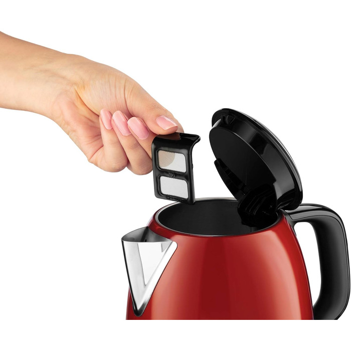 Тостер Russell Hobbs Colours+ нержавіюча сталь, 2 широкі слоти, розморожування, 6 режимів, 1000 Вт