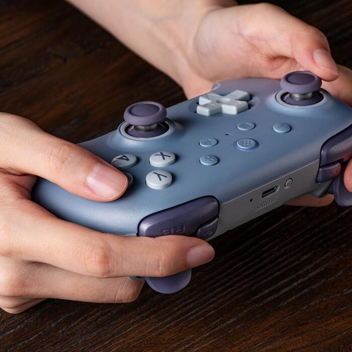 8BitDo Ultimate 2C: Бездротовий контролер для ПК Windows та Android, 1000 Гц, Hall-ефект, Turbofunktion (ДНК)