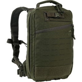 Тактичний медичний рюкзак Tasmanian Tiger TT Medic Assault Pack MK II S, порожній, для екстреної допомоги, подорожей, медиків, туризму, велоспорту, оливковий колір