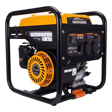 Інверторний бензиновий генератор maXpeedingrods MXR4500I 3500Вт, 4-тактний, 223сс, портативний, чорний