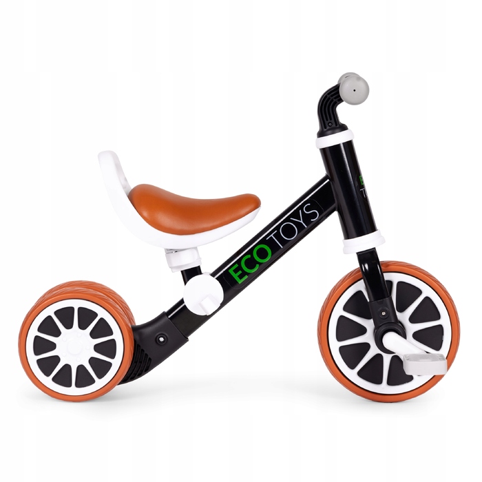 Беговел-машинка 2в1 з педалями ECOTOYS, чорний