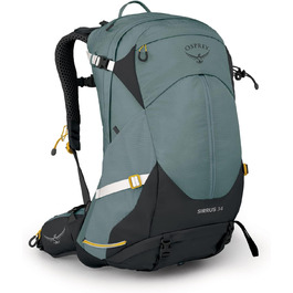 Жіночий туристичний рюкзак Osprey Sirrus 34, зелений, 34 л