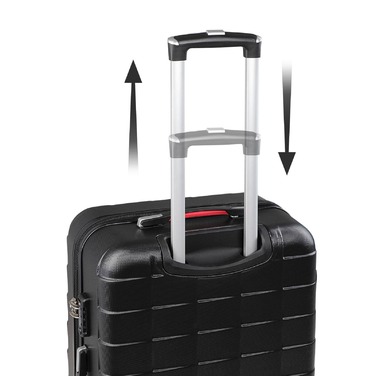 Валіза Exopack Black M ABS 40L