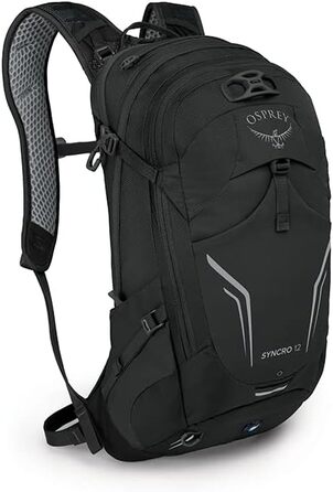 Велосипедний рюкзак Osprey Syncro 12 чорний для спорту та туризму