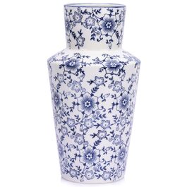 Ваза керамічна Blau-weiße Blumenvase в стилі Chinoiserie 27.9 см, вінтажна ваза для квітів, декор в сільському стилі