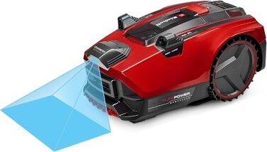 Робот-газонокосарка Einhell FREELEXO CAM PLUS 600 Power X-Change, 18 В, з камерою, без обмежувального дроту, для газонів до 600 м², WiFi, безщітковий двигун, до 25% нахилу, акумулятор 4,0 А·год