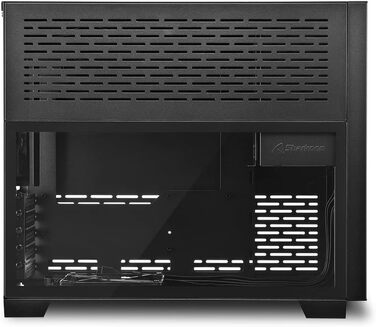 Корпус для ПК Sharkoon MS-Y1000 Black Micro-ATX, чорний, для ігрових та офісних комп'ютерів