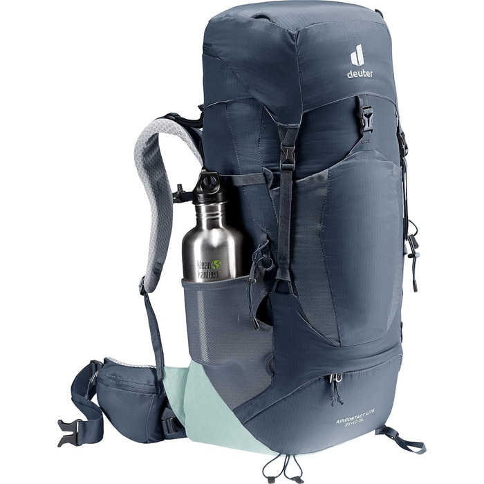 Жіночий трекінговий рюкзак Deuter Aircontact Lite 35+10 SL, легкий, Ink-Jade, 35+10 л
