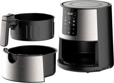 Подвійна аерофритюрниця MasterPRO Rocket Duo 900, 9л, 2100Вт, LED-дисплей, антипригарне покриття, 11-в-1