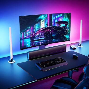 Govee Ігрові розумні світлові панелі для підсвічування монітора, RGB LED, керування через додаток