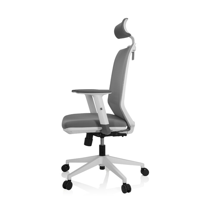 Офісне крісло / поворотне крісло PROFONDO PRO W сітка / тканина сіра hjh OFFICE