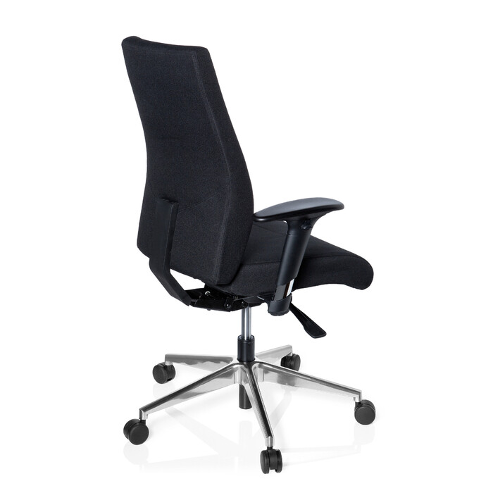 Офісне крісло PRO-TEC 250 чорного кольору hjh OFFICE