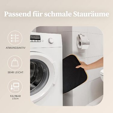 HENNEZ Кошик для зберігання IKEA Кошики, сумісні з IKEA KALLAX Полиця - Кошик для зберігання дров Малий антрацит - Коробка для зберігання Полиця Кошик для зберігання - Паперова коробка Повстяний кошик Складний кошик для білизни (40 л, чорний)