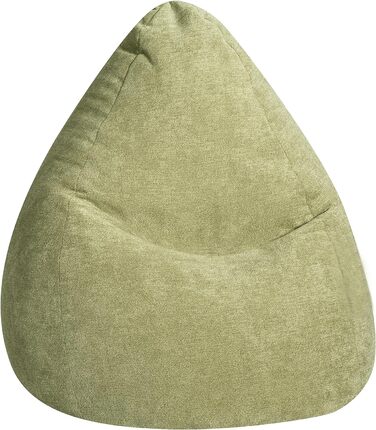 Крісло-мішок SITTING POINT ALFA Velours зелений XL 220 л