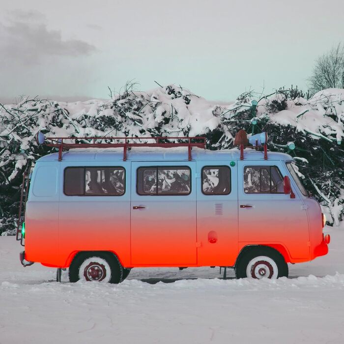 Автономний дизельний опалювач VEVOR 8 кВт, 12V, з LCD-дисплеєм та пультом ДУ, Bluetooth, 0.16-0.62 л/год, оранжевий
