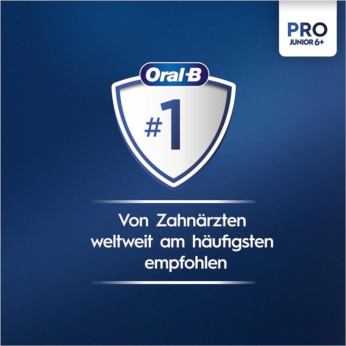 Електрична зубна щітка для дітей Oral-B Pro Junior, зелена