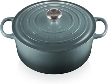 Сковорода Le Creuset Signature з чавуну з кришкою, Ø кругла, 4.2 л, для всіх типів плит, включаючи індукцію, вишнево-червона