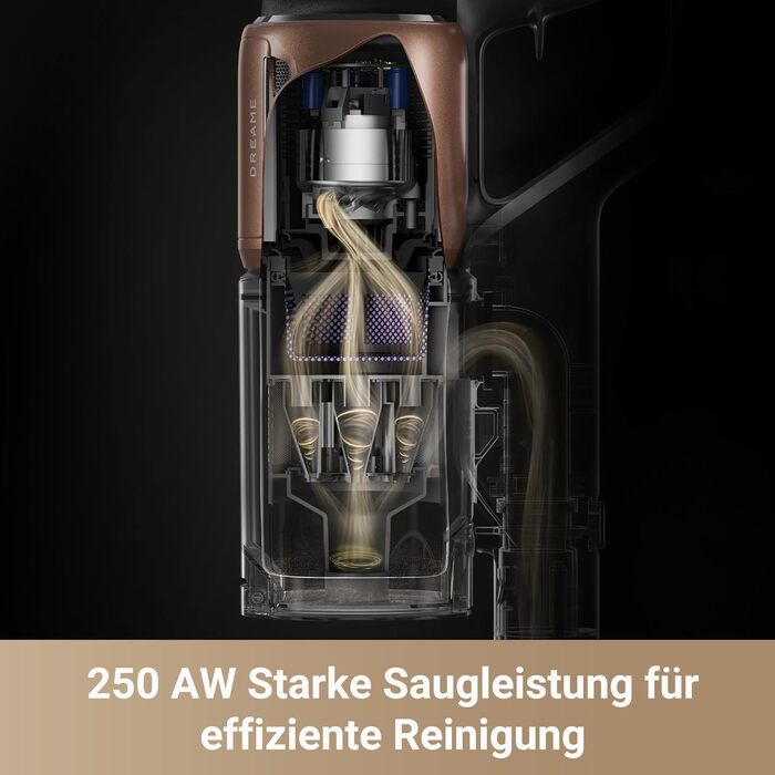 Dreame Z20 Бездротовий пилосос 28000PA / 310AW, 90 хв роботи, технологія Dust-Reveal, насадка для шерсті тварин, для різних поверхонь, розпізнавання забруднень