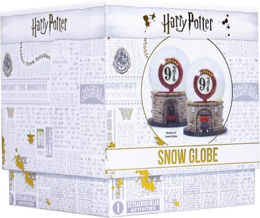 Снігова куля Harry Potter Платформа 9 3/4, 65 мм, кольорова, 12x12x12 см