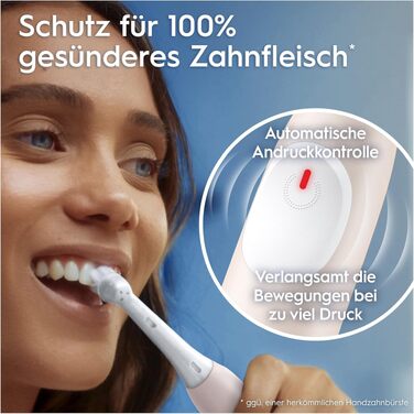 Електрична зубна щітка Oral-B iO Series 2 з магнітною технологією, 3 режими чищення, колір Calm Pink