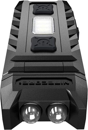 Ліхтарик-брелок Nitecore Thumb Mini 85 лм, USB-зарядка, рухома головка, чорний