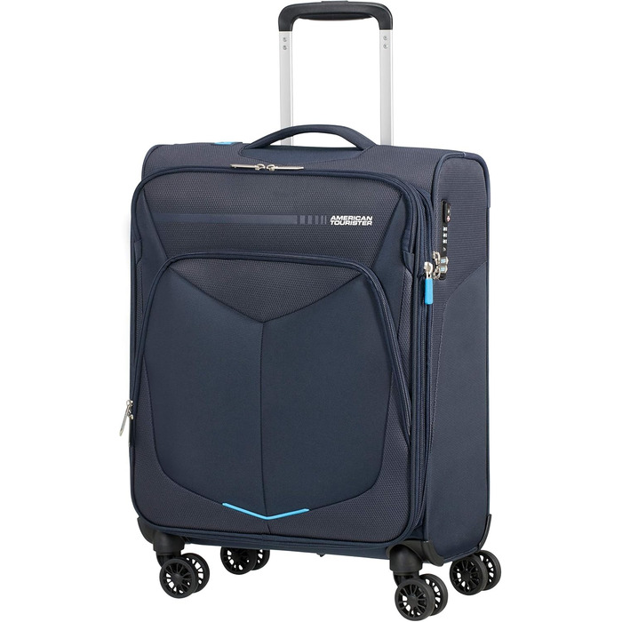 Валіза American Tourister Summerfunk, 55 см, 46 л, синя