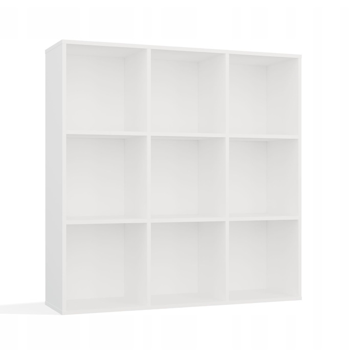 Стелаж TopEshop 110,5 см x 110,5 см x 30 см, білий