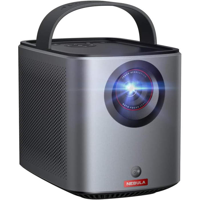 Nebula Anker Mars 3 Air Mini Beamer: проєктор 1080p з Google TV, Smart, Wi-Fi, 400 ANSI люмен, Dolby Digital, 2*8W, 150 дюймів, акумулятор, 2,5 години, новий