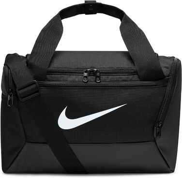 Сумка Nike Brasilia унісекс, чорна/біла, універсальний розмір
