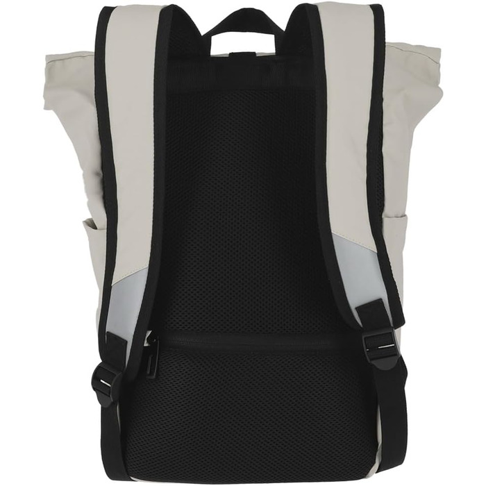 Рюкзак TRAVELITE Rolltop водонепроникний, велосипедний, міський, з відбивачами, 19 л, 48 см, колір слонова кістка