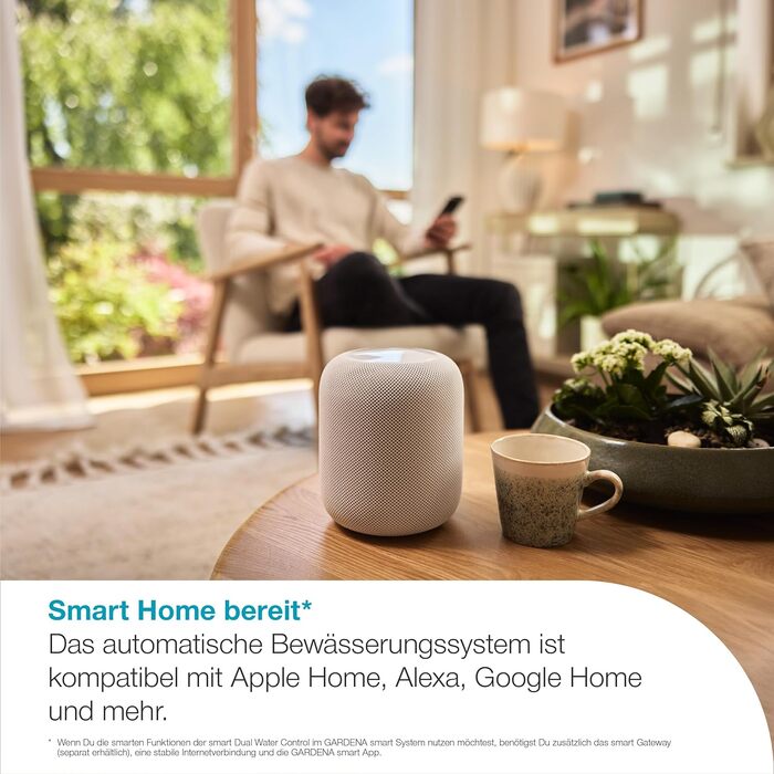 Gardena smart Water Control 19033-20: Автоматичний полив для саду, інтеграція з розумним домом, захист від заморозків