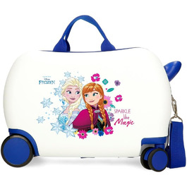 Дитяча валіза Disney Frozen, біла, для дівчаток
